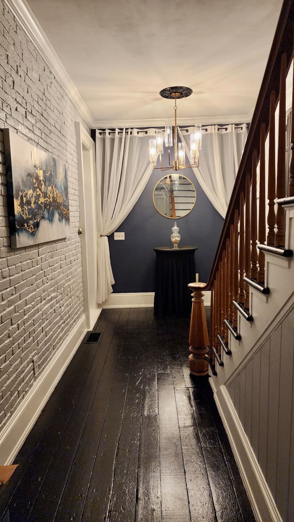 Welcoming entry hallway